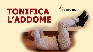 TONIFICA L'ADDOME CON IL METODO RIEDUCA