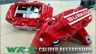 Subaru WRX Brake Caliper Perfect Restoration