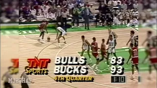 Nobody Plays Harder than Michael Jordan! (1990.12.11)