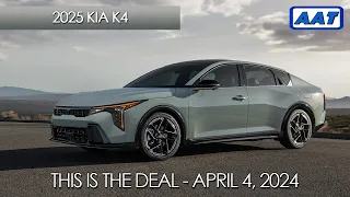 2025 Kia K4 – This Is The Deal