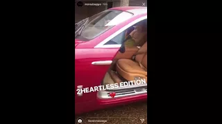 MoneyBagg Yo Show Off New Rolls Royce Wraith #2HeartLessEdition @allthisjuice