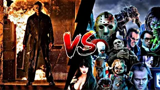 Michael Myers Vs All Horror Characters | #horror #ytvideo