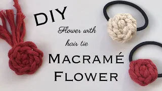 DIY MACRAME FLOWER