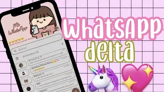 🌈Como tener WHATSAPP DELTA (ULTIMA VERSION v4.0.0 ✅ Tutorial COMPLETO desde cero💜SIN PERDER CHATS