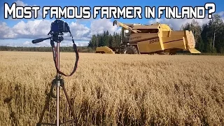 Grain Harvesting Progress 2016 - Finland