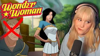 I could be a better boyfriend than Steve, Diana | WONDER WOMAN (2009) REACTION