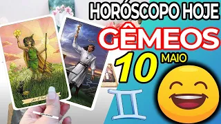 URGENTE 🆗 ALGO GRANDE ESTÁ CHEGANDO PARA VOCÊ 🎴 Gêmeos ♊ 10 Maio 2024 | Horoscopo do dia de hoje ♊