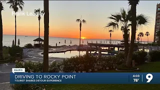 Tourist shares experience on driving detour to Rocky Point