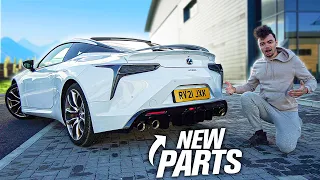 These Overnight Parts from Japan TRANSFORMED My LC500!