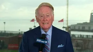 LAD@SF: Scully calls the final out of his career