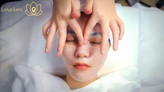 The Ultimate ASMR Facial Massage with many High tech modern equipment at C's Clinic Spa