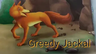 "Greedy Jackal" an interesting story. Let's learn English and Paragraphs.