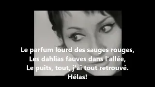 Barbara - Mon enfance (paroles) - 1968