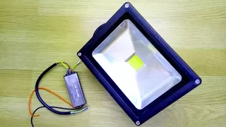 How To Repair The Led Floodlight / Reflector / Lamp