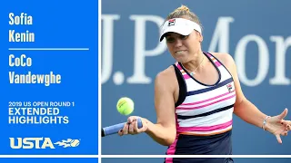 Sofia Kenin vs. CoCo Vandeweghe Extended Highlights | 2019 US Open Round 1