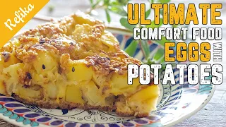 EGGS AND POTATOES Recipe 🥚🥔 Very Easy And Delicious Breakfast Recipe | Turkish Tortilla de Patatas