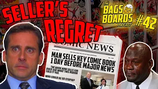 I SHOULDN"T HAVE SOLD THAT COMIC BOOK! Bags & Boards Podcast #42 / Overstreet #1 / Seller's Regret
