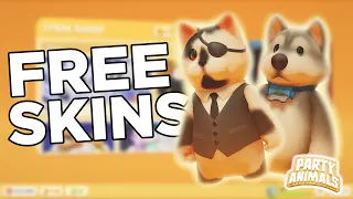FREE skin codes in PARTY ANIMALS