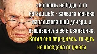 📗 Жизненные истории 📕Женщина отнесла парализованную падчерицу в свинарник, а затем📒 Истории из жизни