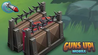 Best Trap Ever! (Missile Trap & Fire Barrels) - GUNS UP! Mobile