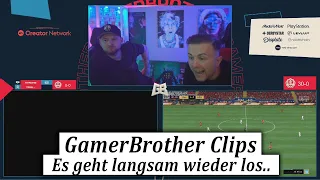 GamerBrother erster Rage in FIFA 22 😂🤣 | GamerBrother Clips