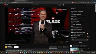 Geoff Keighley says the n word LIVE at the game awards 2023