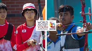 Japan v India — recurve cadet mixed team gold | Wroclaw 2021 World Archery Youth Championships