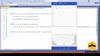 Xamarin Forms Autocomplete entry without any paid nugget | Suggestion Entry [Hindi]