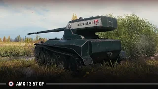 AMX 13 57 GF | Не стоило загонять Комарика в угол!