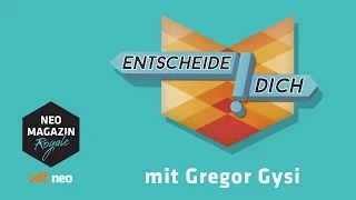 Entscheide dich! mit Gregor Gysi - Politikedition | NEO MAGAZIN ROYALE mit Jan Böhmermann - ZDFneo