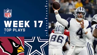 Cowboys Top Plays from Week 17 vs. Cardinals | Dallas Cowboys