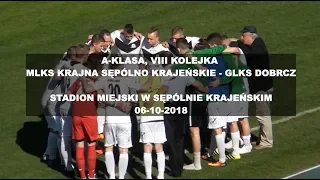 MLKS KRAJNA Sępólno Krajeńskie - GLKS Dobrcz (2:1), 06.10.2018 r.