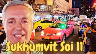 BANGKOK Sukhumvit Soi 11 am Samstag Abend - Reisen nach Thailand 2023