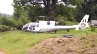 Aerospatiale SA342 GAZELLE   STARTUP & TAKEOFF