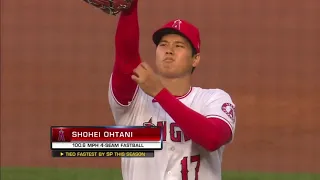 Shohei Ohtani throws 101 and hits 450 in the same inning