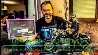 TERMINATOR T-800 ON MOTORCYCLE 1/4 EXCLUSIVE BY DARKSIDE Unboxing