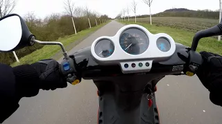 Acceleration! Peugeot Speedfight 2 AC 100ccm