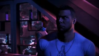 Mass Effect 3 (FemShep) - 47 - Act 1 - Citadel Purgatory Bar: James Vega