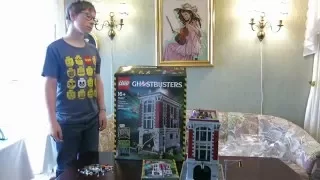 Lego Ghostbusters Firehouse Set 75827 - Speedbuild+Review