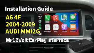 Audi A6 4F MMI 2G CarPlay Android Auto installation (2004-2008) Mr12volt
