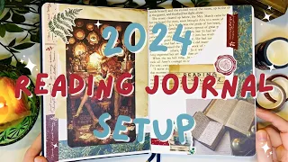 Reading Journal Setup for 2024 + January Reads! 📚