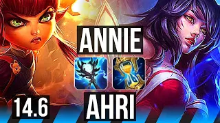 ANNIE vs AHRI (MID) | Comeback, 1700+ games, 8/3/11 | KR Master | 14.6