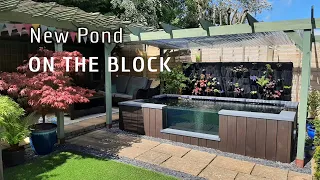 Introducing my 3 window semi-raised pond with EazyPod, moving bed, UV & irrigated living wall