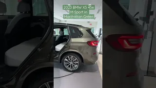 2023 BMW X5 45e Hybrid - Manhattan Green w/ Silverstone Sensafin & M Sport package!