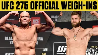 UFC 275 Official Weigh-Ins | ESPN MMA