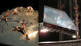 Cirque du Soleil artist falls during KÀ performance; K-Pop girl group harassed by fan - Compilation