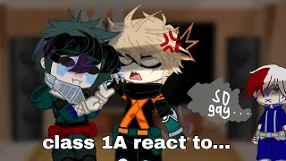 Class 1A react to Wonder Duo | part 1/? | (lil bkdk) | MHA/BNHA |