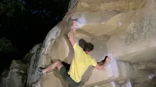 Tennessee Thong (V7) - LRC/Stone Fort Bouldering