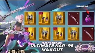 😱NEW ULTIMATE SET KAR-98 MAXOUT CREATE OPENING  ( FLASH STRIKING)