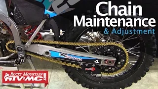 Dirt Bike Chain Maintenance & Adjustment